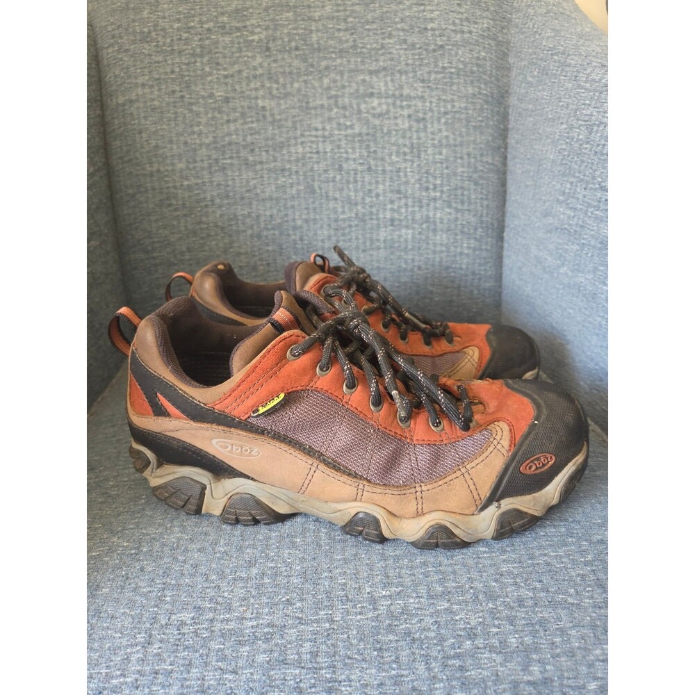Oboz Men's Firebrand II Low Waterproof Hiking Shoes in "Earth" Colorway Size 9.5
